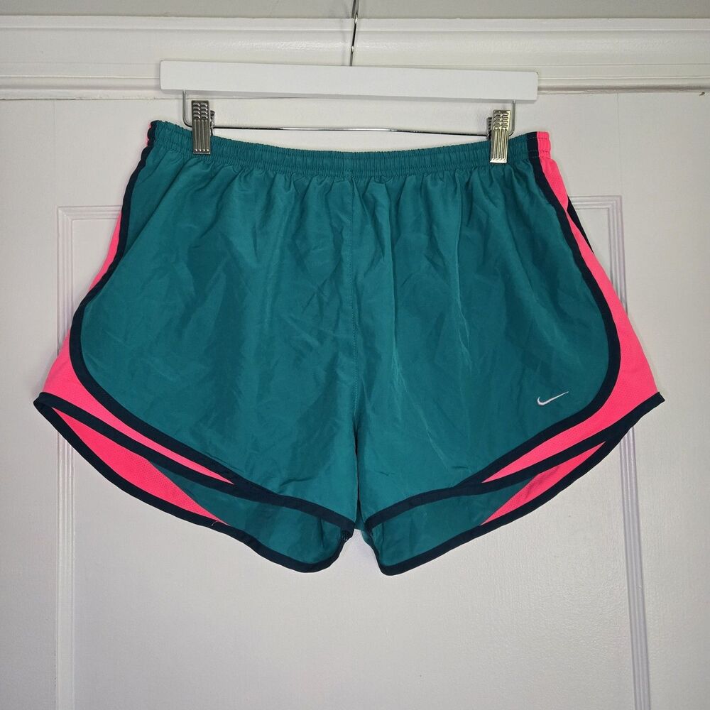 Nike Womens Dri Fit Running Shorts XL Elastic Waist Athletic Gym Y2K